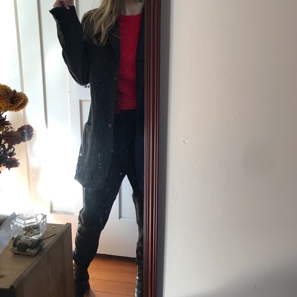 Saba Grey Wool Blazer - Picture 12 of 14